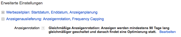 adwords-anzeigenrotation