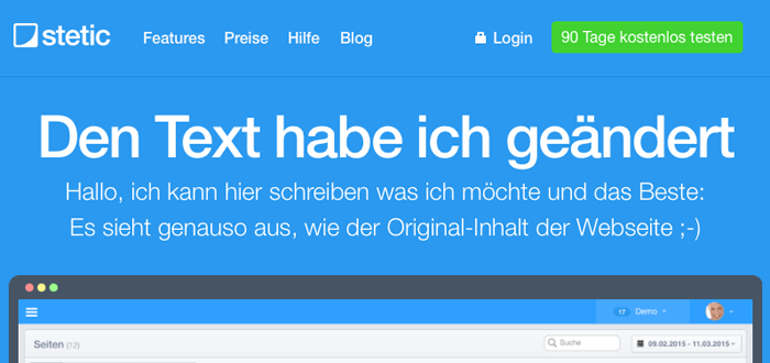 Wie du jede Webseite mit Hilfe eines einzigen Bookmarklets bearbeiten kannst