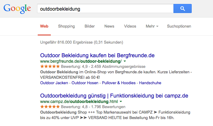 google-suche-outdoorbekleidung