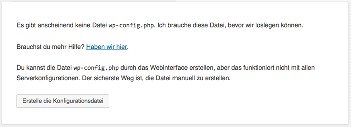 wordpress-installation-erster-aufruf