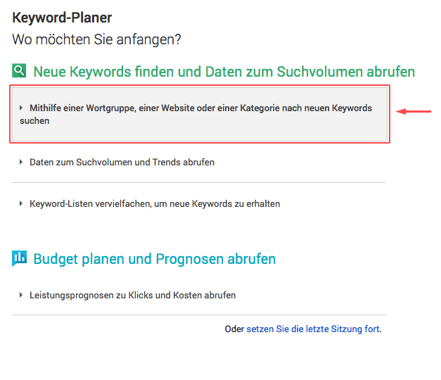 google-keyword-planner